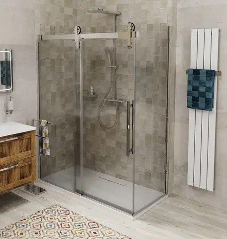 Sprchové dvere GELCO - VOLCANO obdĺžniková sprchová zástena 1600x900 L/P varianta GV1016GV3090