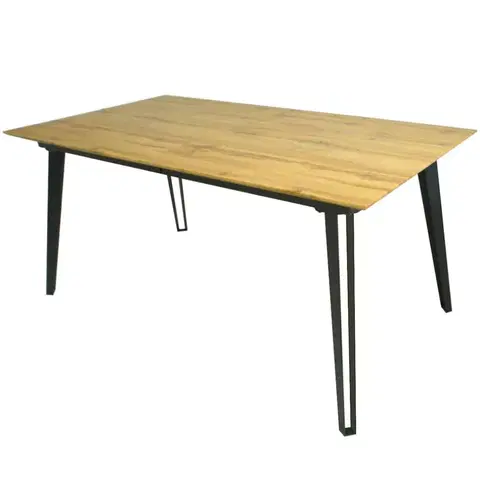 Jedálenské stoly Rozkladací stôl Panama 160/200x90cm prírodný dub