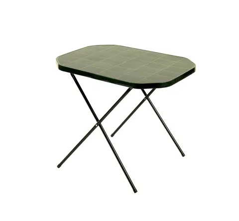 Záhradné stoly ArtRoja Campingový stôl | zelená 53 x 70 cm