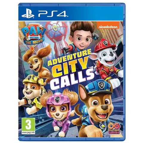 Hry na Playstation 4 Paw Patrol The Movie: Adventure City Calls PS4