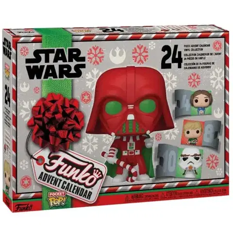 Zberateľské figúrky POP! Adventný kalendár (Star Wars Holiday 2022)