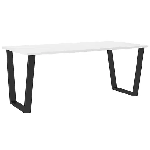 Stoly v podkrovnom štýle Stôl Cezar 185x90 – Biela