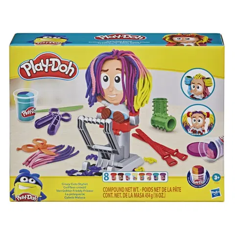 Kreatívne a výtvarné hračky HASBRO - Play-Doh Bláznivé Kaderníctvo