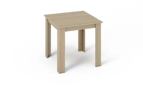 Jedálenské stoly  KONGI jedálenský stôl 80, dub sonoma