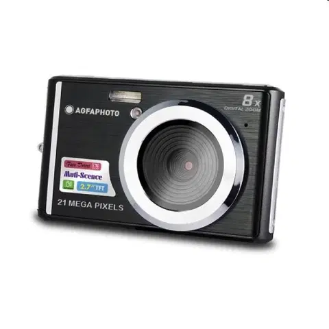 Gadgets Digitálny fotoaparát AgfaPhoto Realishot DC5200, čierny - OPENBOX (Rozbalený tovar s plnou zárukou)