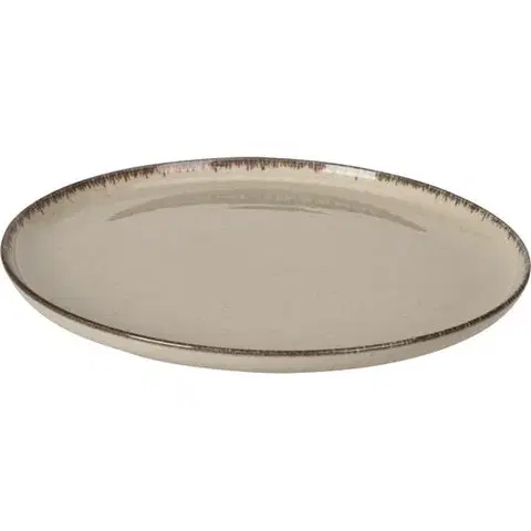 Taniere EH Porcelánový jedálenský tanier pr. 27 cm, béžová