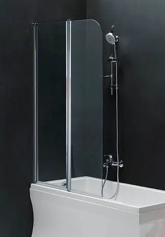 Sprchové dvere GELCO - ONE vaňová zástena skladacia 900, číre sklo GO1190