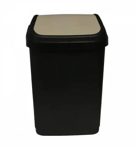 Odpadkové koše Kinekus Kôš na odpad preklápací 10 l, plastový, BIN, čierny