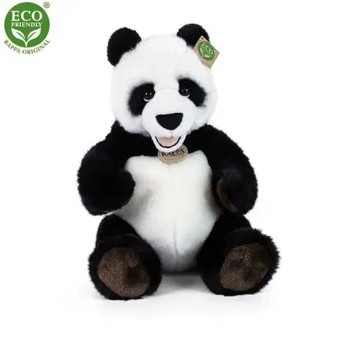 Plyšáci Rappa Plyšová sediaca Panda, 33 cm 