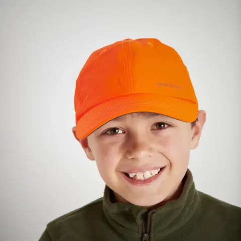 čiapky Detská šiltovka 100 oranžová
