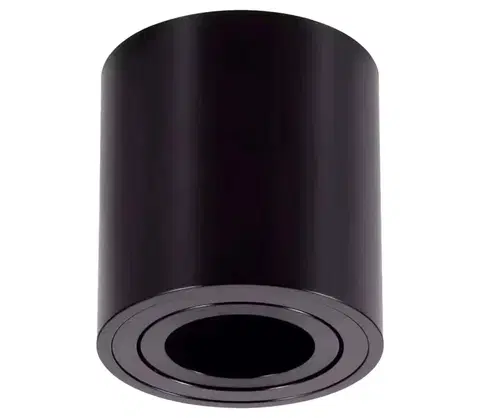 Svietidlá  Bodové svietidlo BIMA 1xGU10/25W/230V okrúhly čierna 