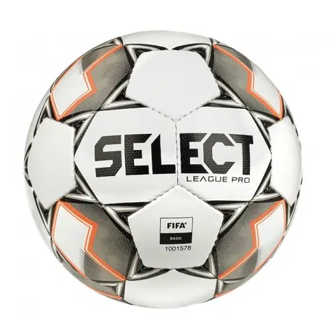 Futbalové lopty Futbalová lopta SELECT FB League Pro 5 - bielo-šedá
