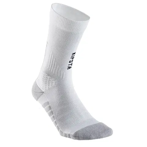 ponožky Stredne vysoké športové ponožky biele