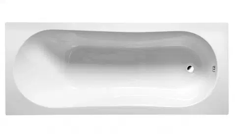 Vane AQUALINE - JIZERA vaňa 170x70x39cm bez nožičiek, biela G1770