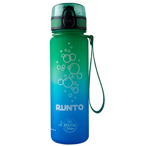 Fľaše na pitie Runto Space 500 ml - modro-zelená