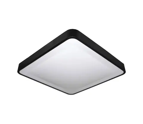 Svietidlá  LED Stropné svietidlo so senzorom WILTON LED/24W/230V čierna 