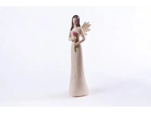 Sošky, figurky-anjeli MAKRO - Anjel moderný veľký 28,5cm