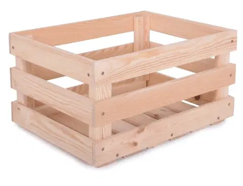 Úložné boxy APPLE box drevený 42x29cm