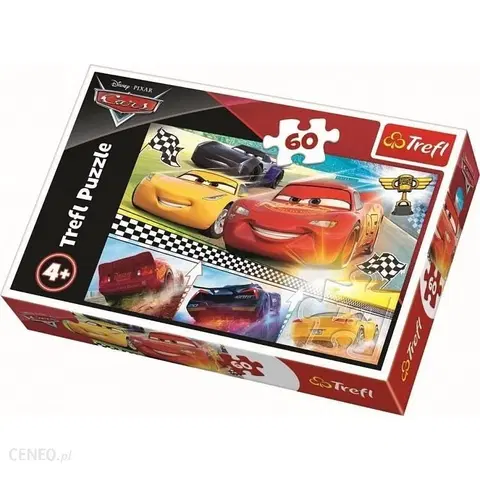 Hračky puzzle TREFL - puzzle Cars 3, 60
