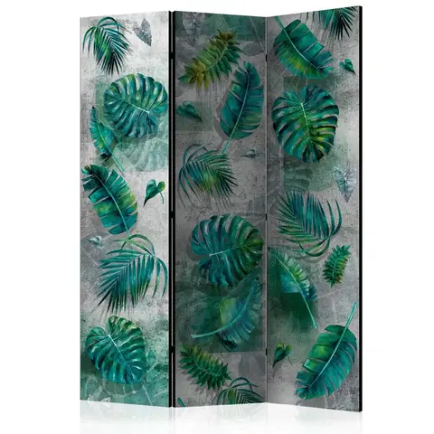Paravány Paraván Modernist Jungle Dekorhome 135x172 cm (3-dielny)
