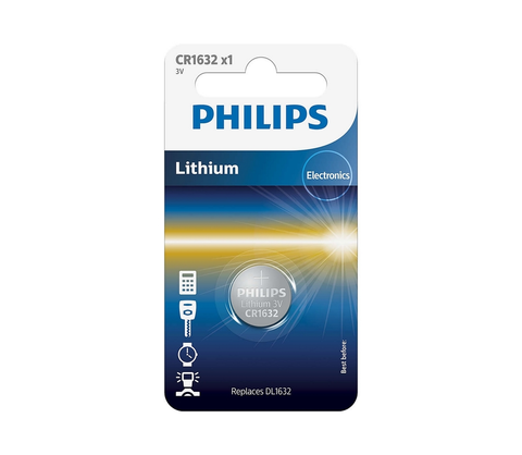 Predlžovacie káble Philips Philips CR1632/00B - Lithiová batéria gombíková CR1632 MINICELLS 3V 