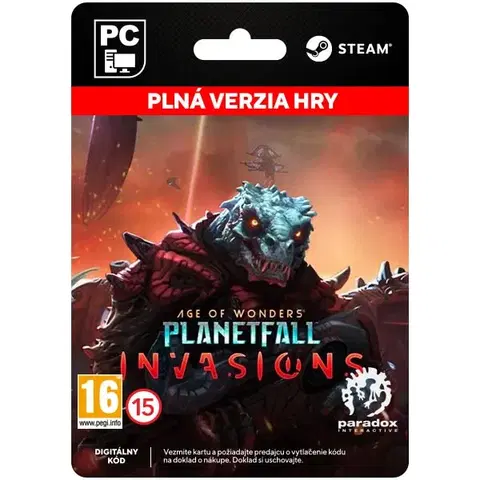 Hry na PC Age of Wonders: Planetfall - Invasions [Steam]