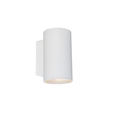 Nastenne lampy Inteligentné nástenné svietidlo biele vrátane WiFi GU10 - pieskové
