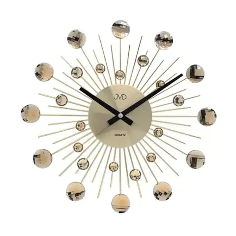 Hodiny Nástenné hodiny JVD HT111.2, 35cm zlatá
