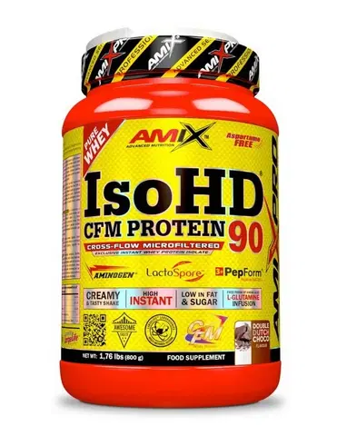 Proteíny 86 - 100 % IsoHD 90 CFM Protein - Amix 800 g Double White Choco