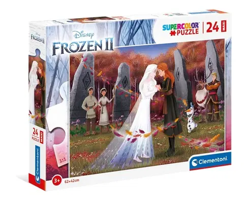 Hračky puzzle CLEMENTONI - Puzzle 24 Maxi Frozen2