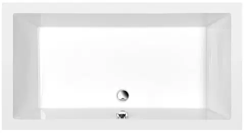 Vane POLYSAN - DEEP hlboká sprchová vanička obdĺžnik 140x75x26cm, biela 72947