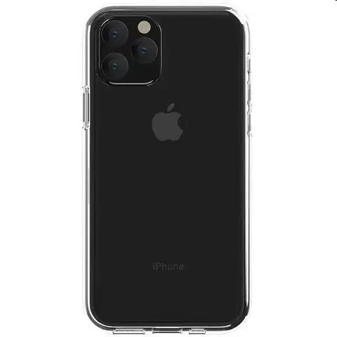 Puzdrá na mobilné telefóny Zadný kryt Devia Shark4 Shockproof pre Apple iPhone 11 Pro, transparentná 6938595332258