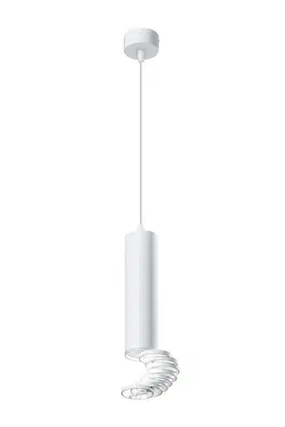 LED osvetlenie Závesná lampa TUBA 1xGU10 Candellux Biela