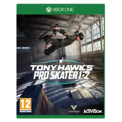 Hry na Xbox One Tony Hawk’s Pro Skater 1+2 XBOX ONE