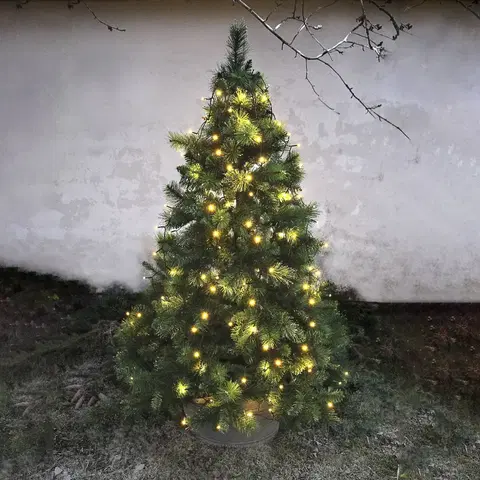 Vianočné osvetlenie STAR TRADING Záves na strom Treelight LED s 8 povrazmi