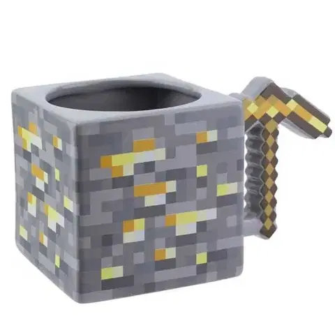 Hrnčeky a šálky Šalka Gold Pickaxe (Minecraft) PP8776MCF