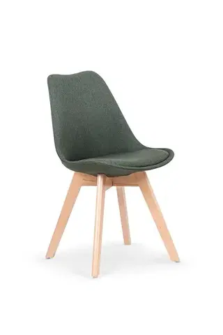 Jedálenské stoličky a kreslá Jedálenská stolička K303 Halmar Zelená