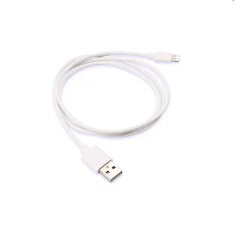 USB káble Kábel USBLightning, 0,2 m, biely 990.547-999