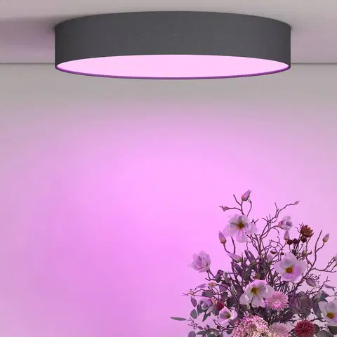 SmartHome stropné svietidlá Calex Stropné svietidlo Calex Smart Fabric LED, 40 cm