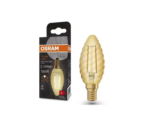 LED osvetlenie Osram LED Žiarovka VINTAGE E14/1,5W/230V 2400K - Osram 