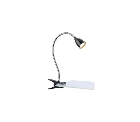Lampy Markslöjd Markslöjd 106092 - LED Stolná lampa s klipom TULIP LED/3W/230V čierna 