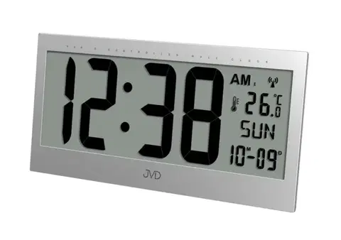 DIGITÁLNE HODINY Digitálne hodiny JVD RB9380.2, 31cm strieborná