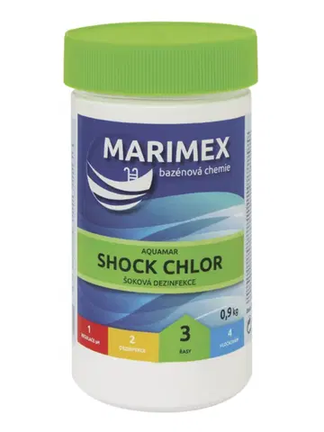 Bazénová chémia MARIMEX AQuaMar Chlór Shock 0,9 kg