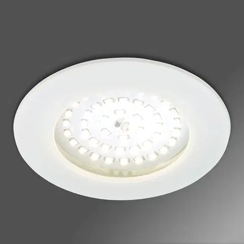 Zapustené svietidlá Briloner Zvýrazňujúce zapustené LED svetlo, biele