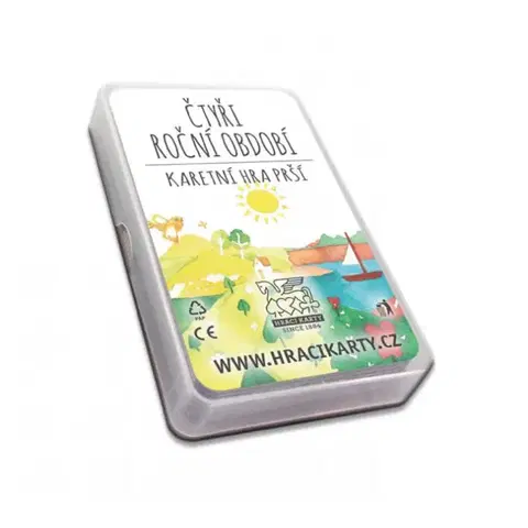 Hračky spoločenské hry - hracie karty a kasíno MEZUZA - Hracie karty Prší štyri ročné obdobia - 2108