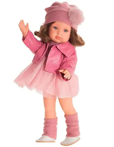 Hračky bábiky ANTONIO JUAN - 28121 BELLA - realistická bábika s celovinylovým telom 45 cm