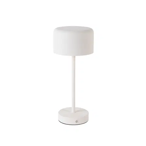 Stolove lampy Moderne tafellamp wit oplaadbaar - Poppie