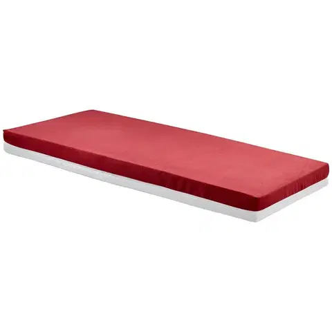 Penové matrace Detský Matrac Enjoy-zoe 90x200cm, H2, Červený