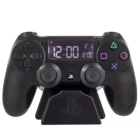 Hodiny Budík Black Controller Alarm Clock (PlayStation)