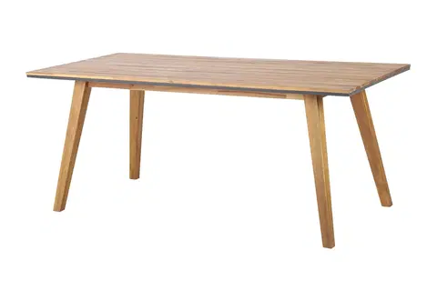 Záhradné stolíky LuxD Dizajnový záhradný stôl Gavino 180 cm akácia